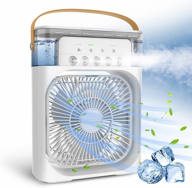 Ventilador Portátil Bruma Fresca