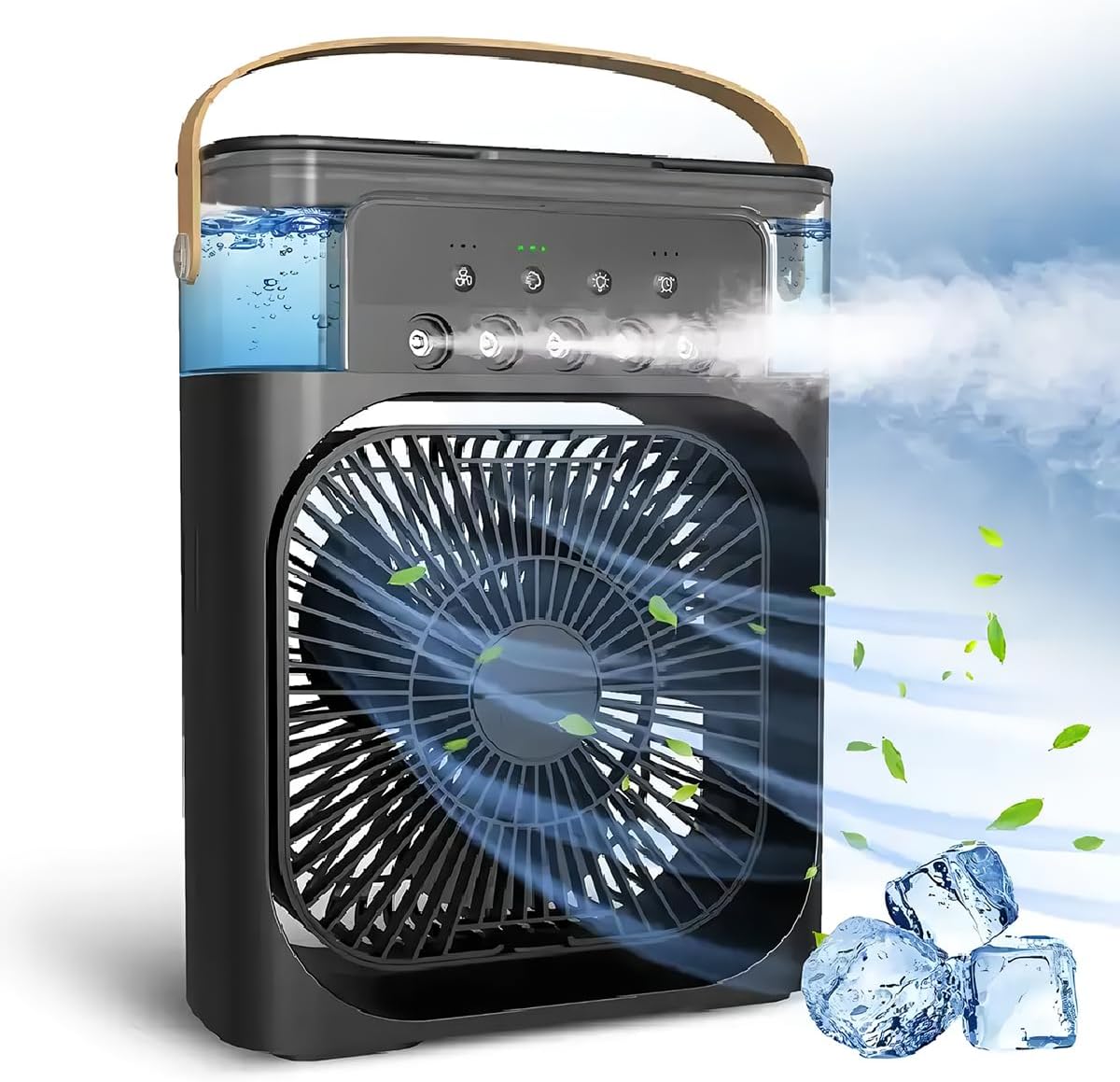 Ventilador Portátil Bruma Fresca