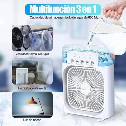 Ventilador Portátil Bruma Fresca