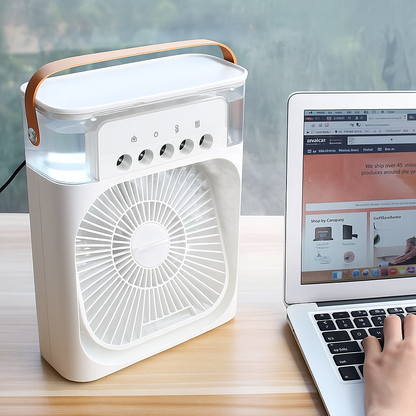 Ventilador Portátil Bruma Fresca
